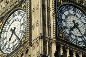 Das Ziffernblatt vom Big Ben