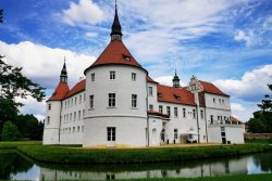 Deutschland-Spreewald-Schloss