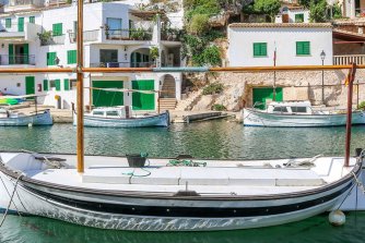 Boot im Hafen von Mallorca